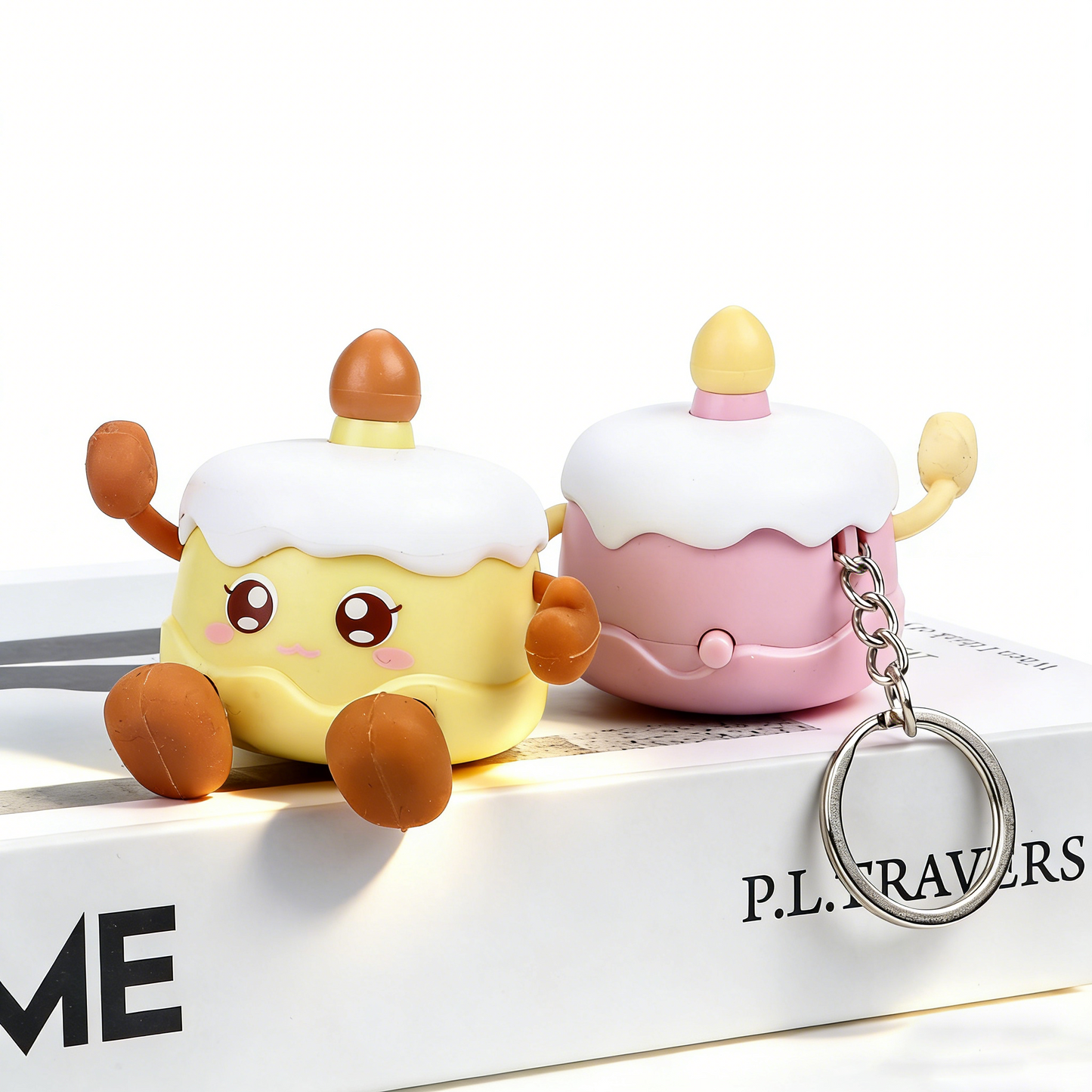Birthday Cake Keychain