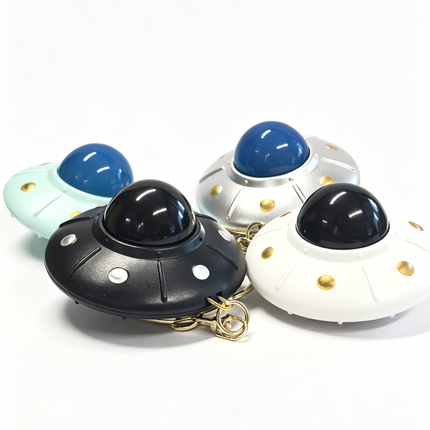 SPACESHIP LED KEYCHAIN