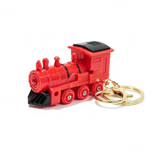 MODEL TRAIN ENGINE LED KEYCHAIN