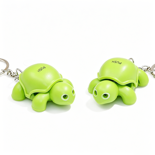 Tortoise LED Light-up Keychain