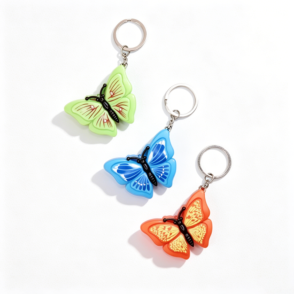 Butterfly LED Keychain
