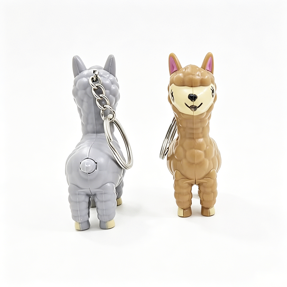 Alpaca LED Keychain