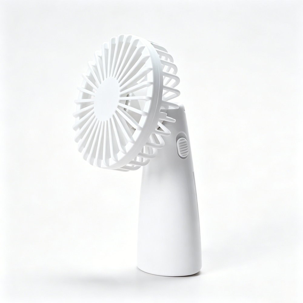 Colorful Dry Battery Neck Fan
