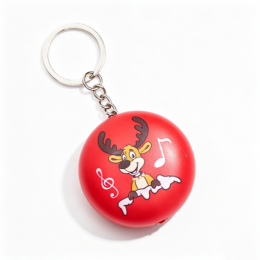 Christmas Glowing LED Keychains