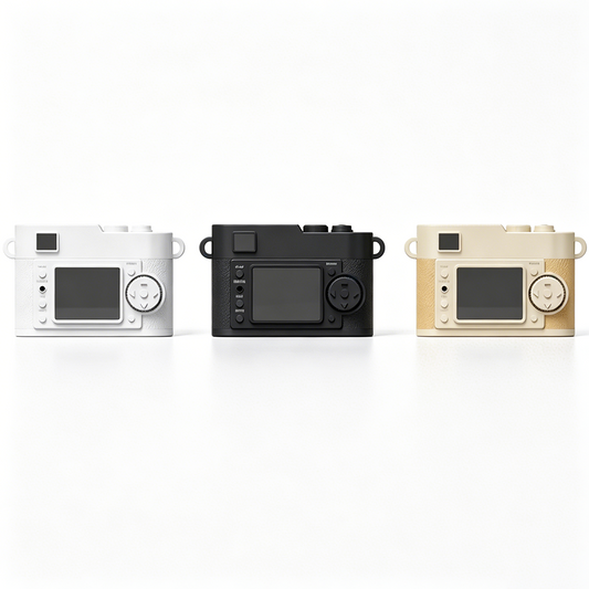 No.8 Camera LED Sound Keychain