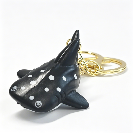 WHALE SHARK LED SOUND KEYCHAIN
