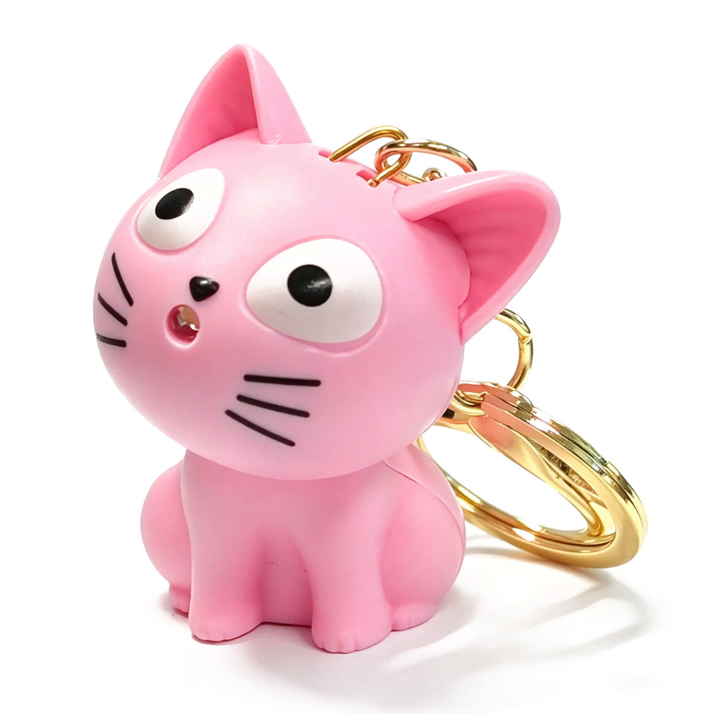 COLORFUL CAT KEYCHAIN