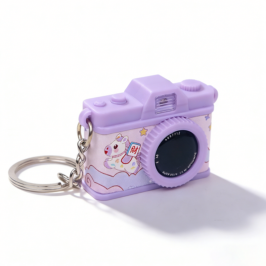 Pony Flash Camera Keychain