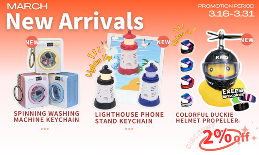 March New Arrivals: 3 Adorable Keychains to Elevate Your Daily Style ✨