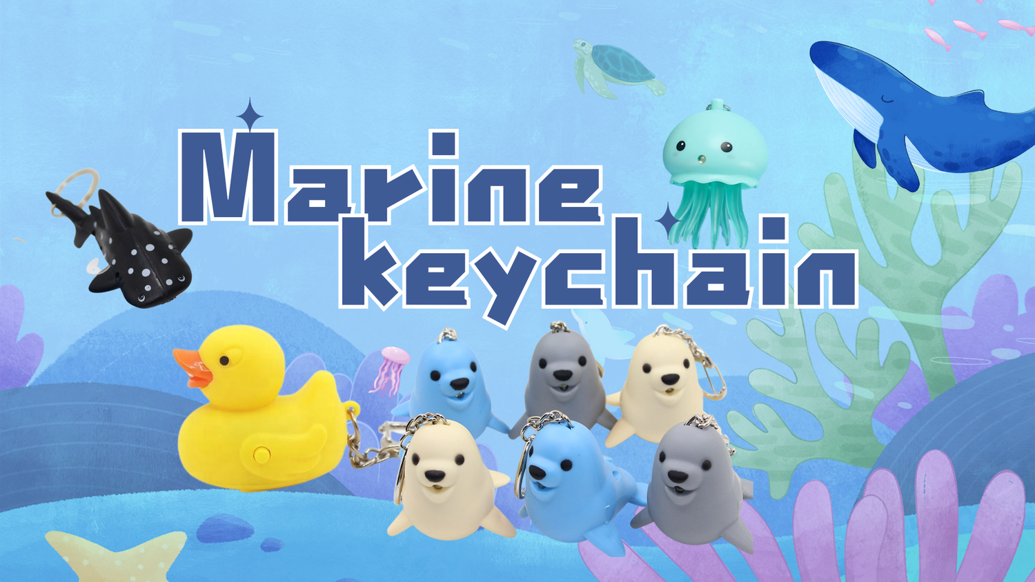 Marine keychain