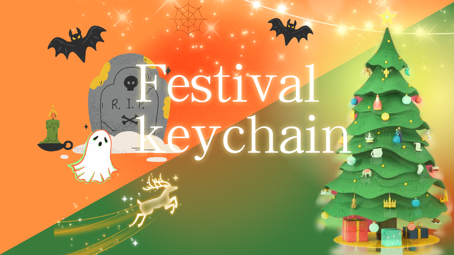 Festival keychain