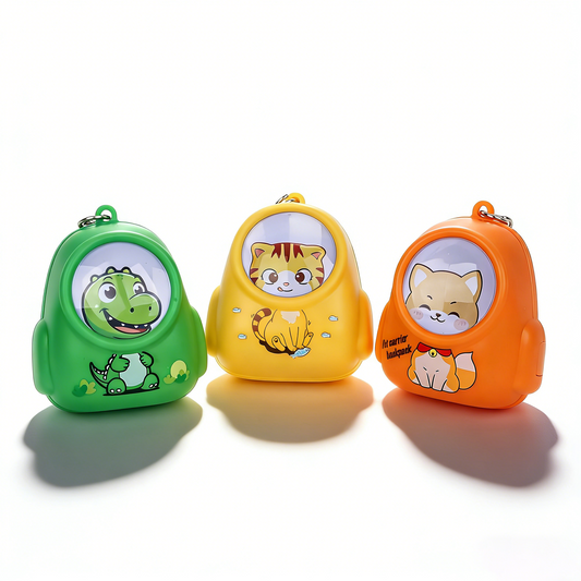 Animal Backpack Keychain