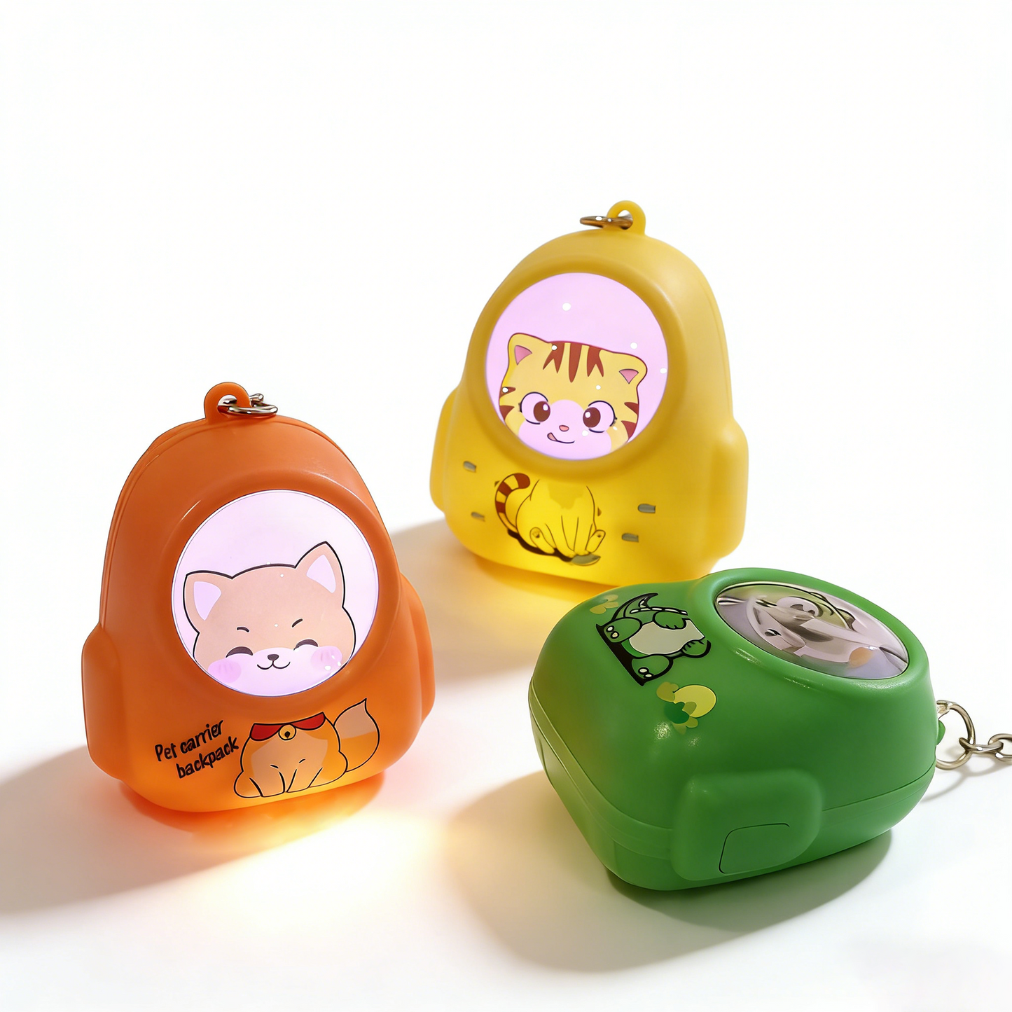Animal Backpack Keychain