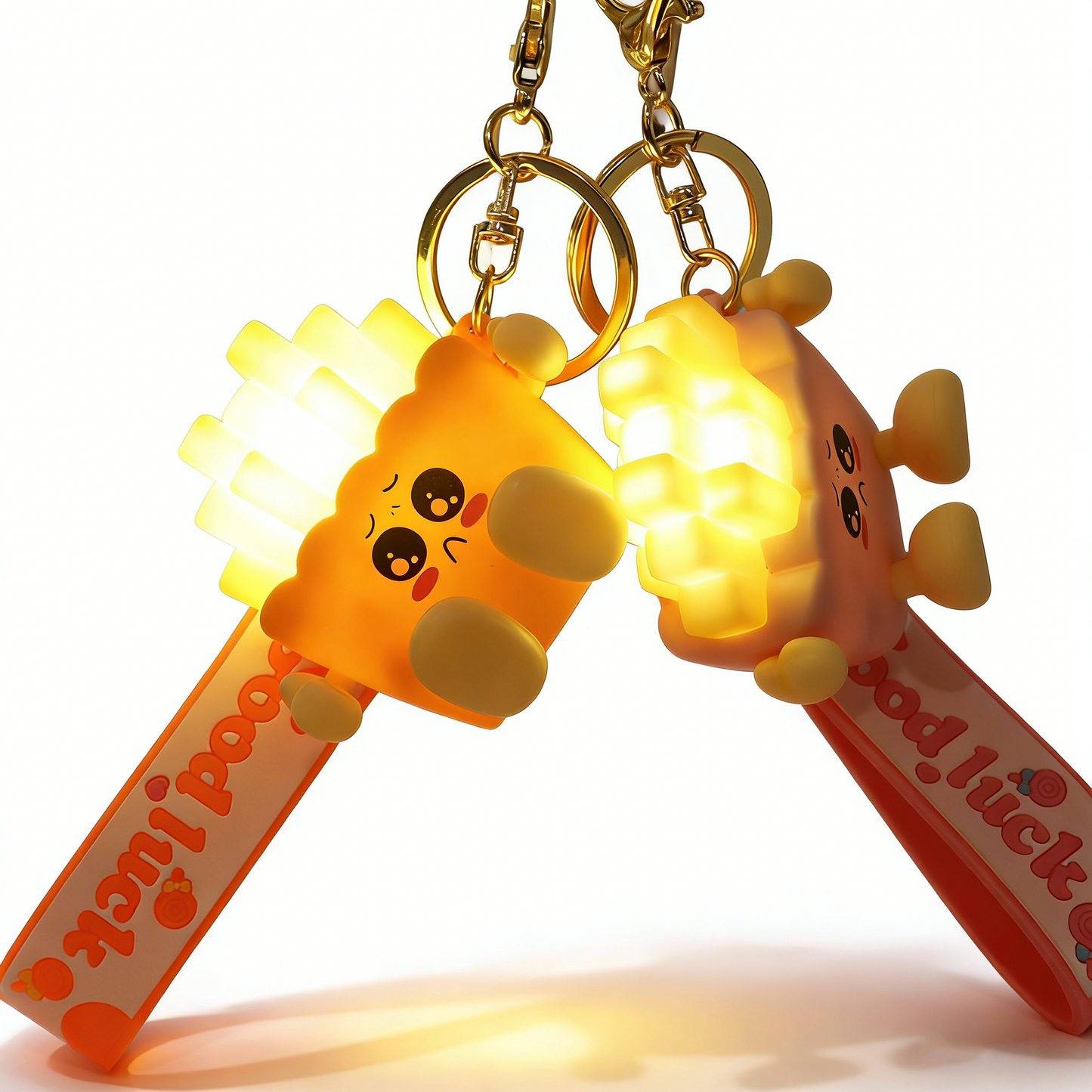 Crying French Fries Keychain