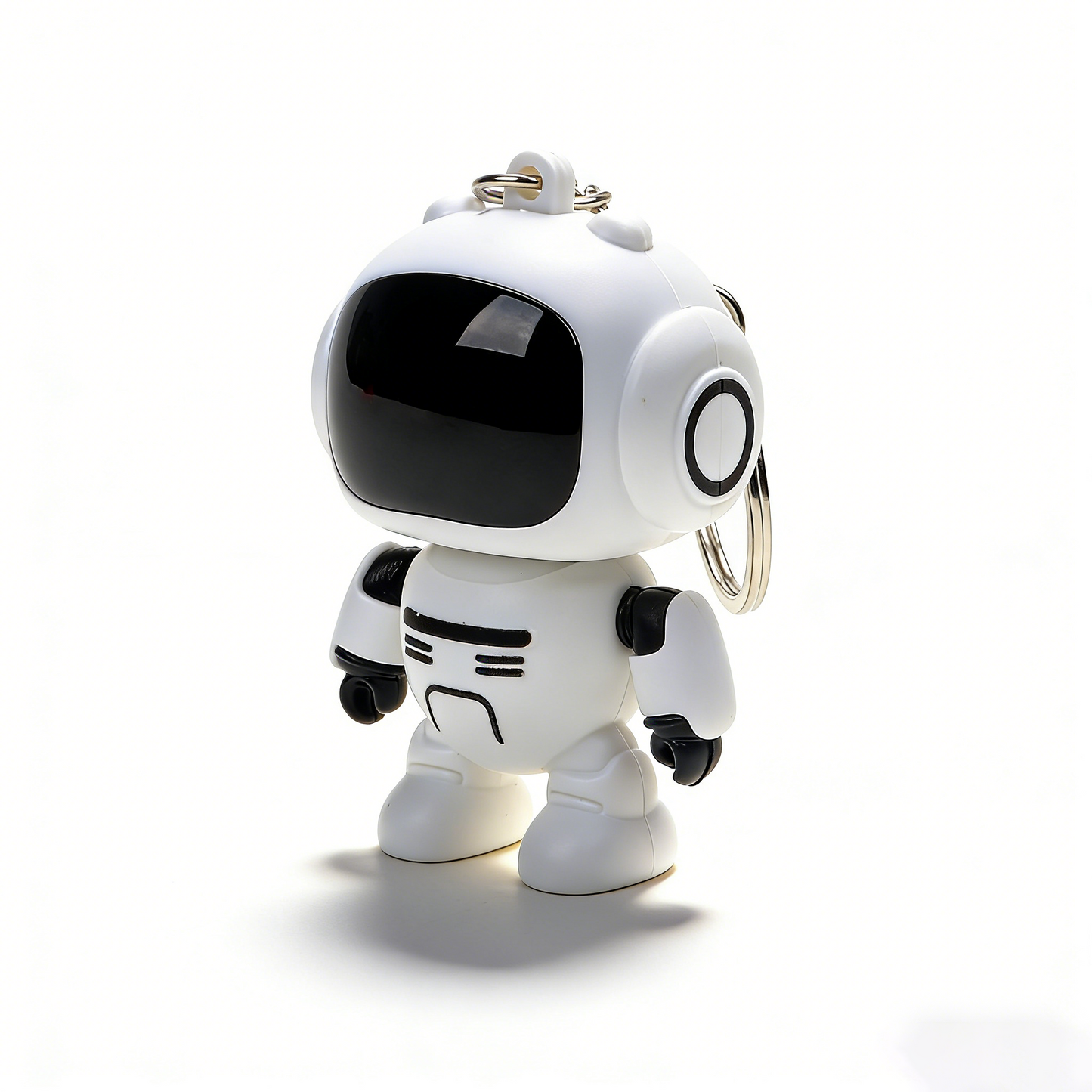 Stress Relief Robot Light-Up Keychain