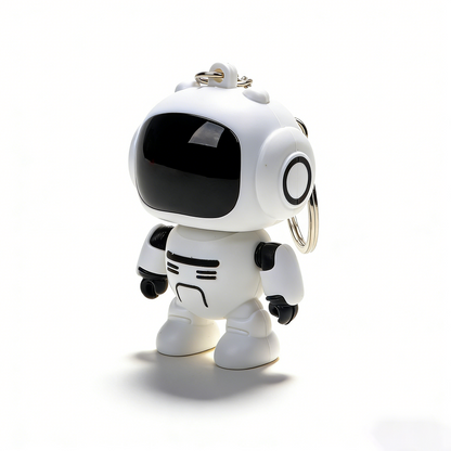 Stress Relief Robot Light-Up Keychain