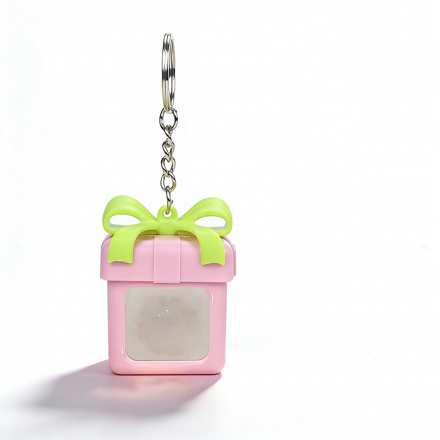 Mirror Gift Box Keychain