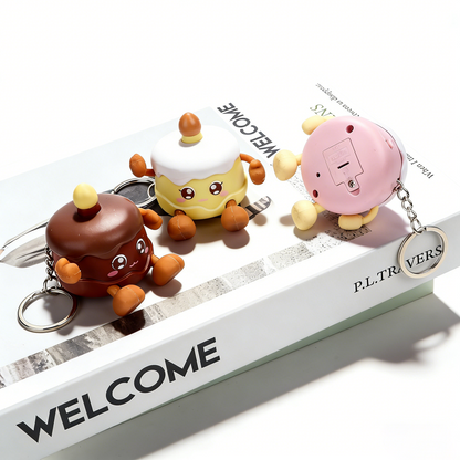 Birthday Cake Keychain