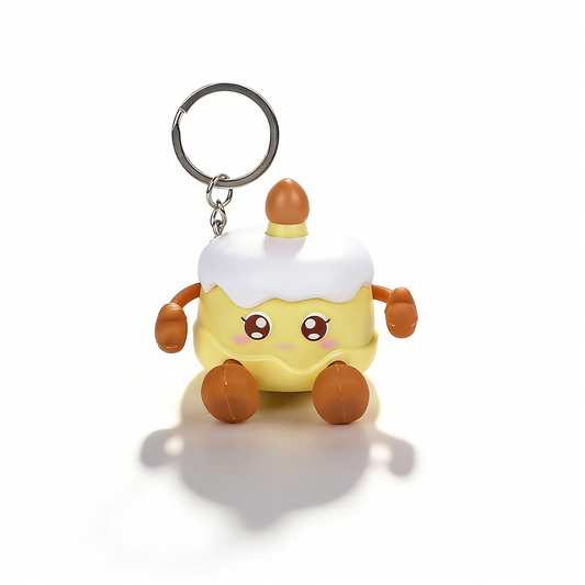 Birthday Cake Keychain
