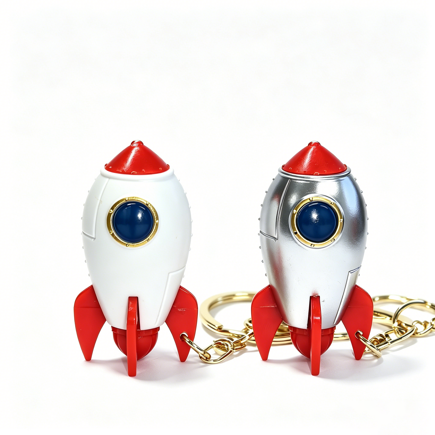 Rocket LED Keychain
