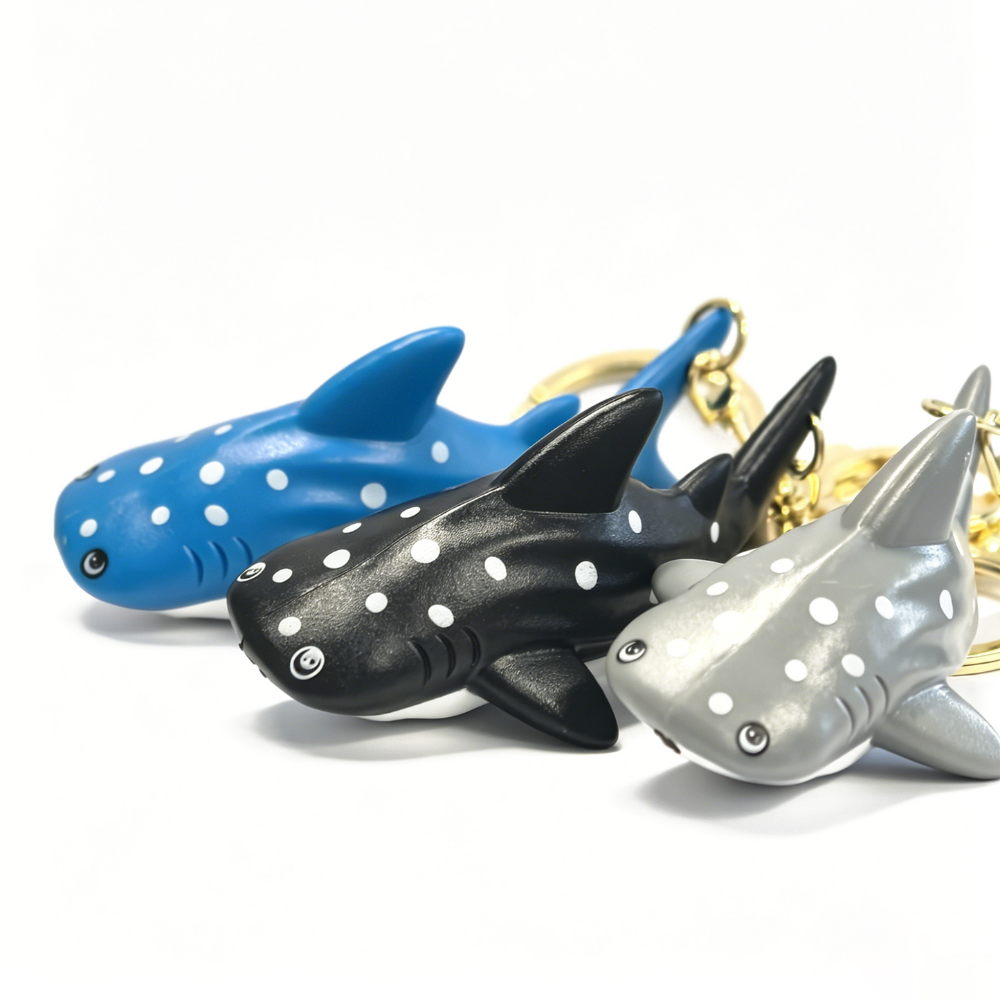 WHALE SHARK LED SOUND KEYCHAIN