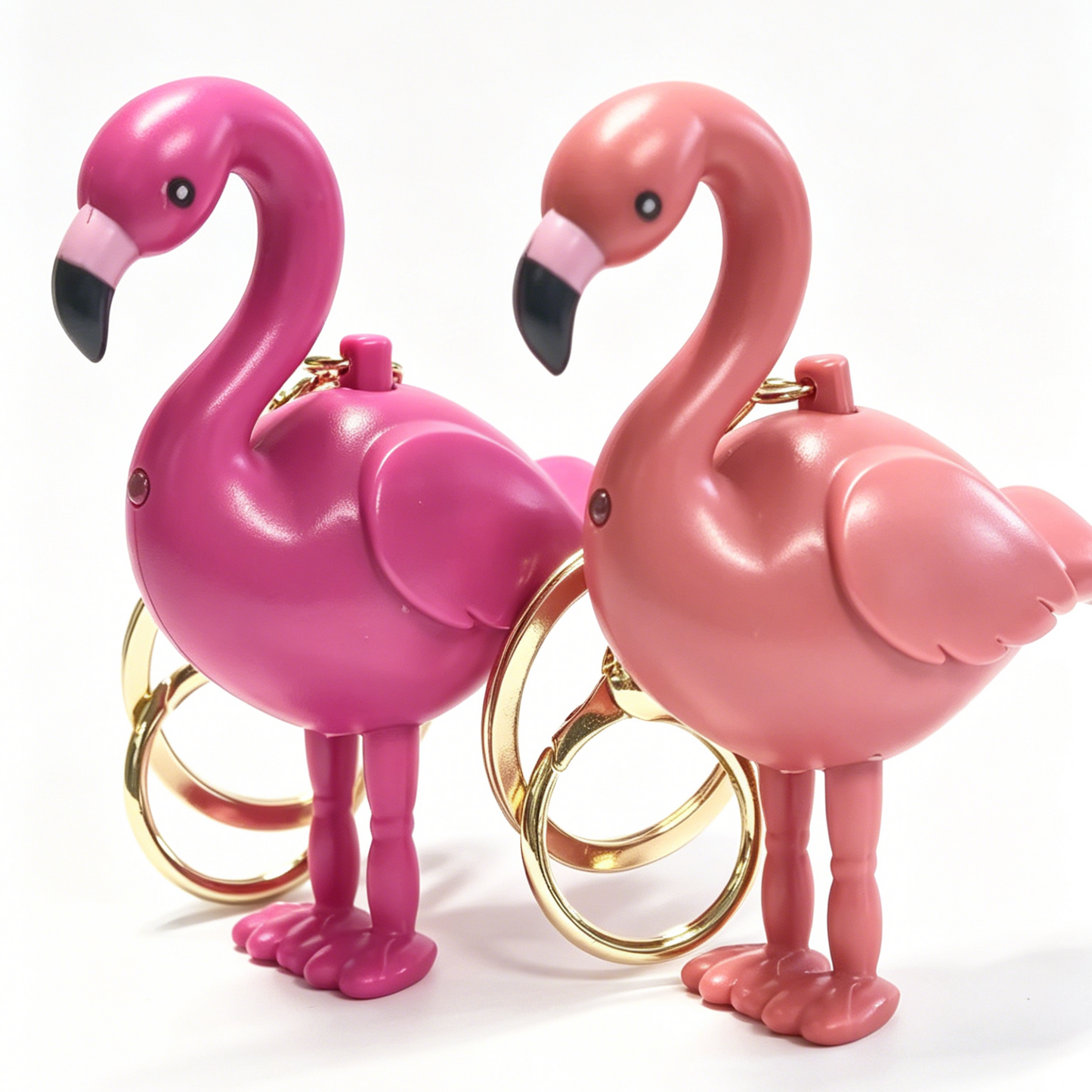 Flamingo LED Keychain