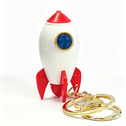 Rocket LED Keychain