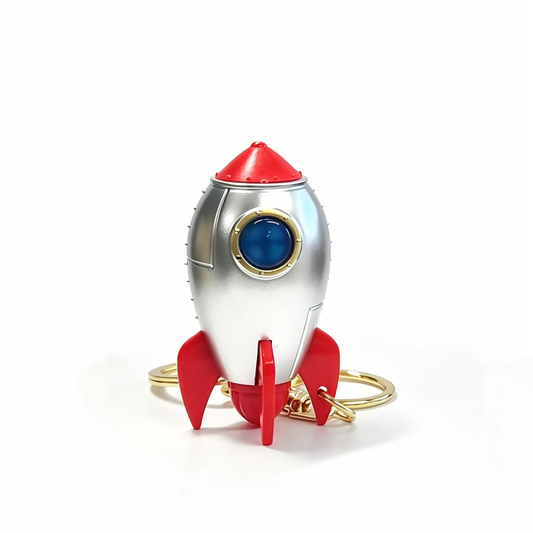 Rocket LED Keychain