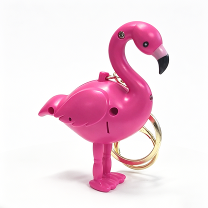 Flamingo LED Keychain