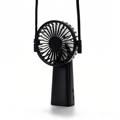 19# Colorful Dual-use Neck Handheld Mini Fan