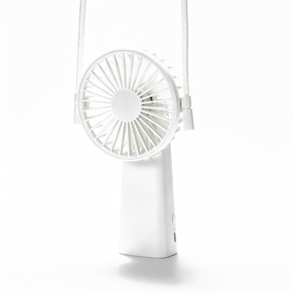 19# Colorful Dual-use Neck Handheld Mini Fan