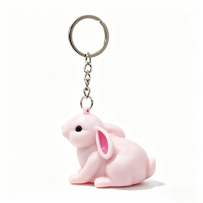 Rabbit LED Light & Sound Keychain