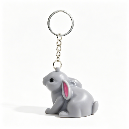 Rabbit LED Light & Sound Keychain
