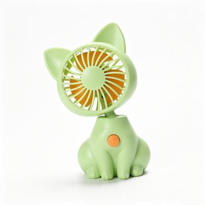Cat Dry Battery Desktop Fan