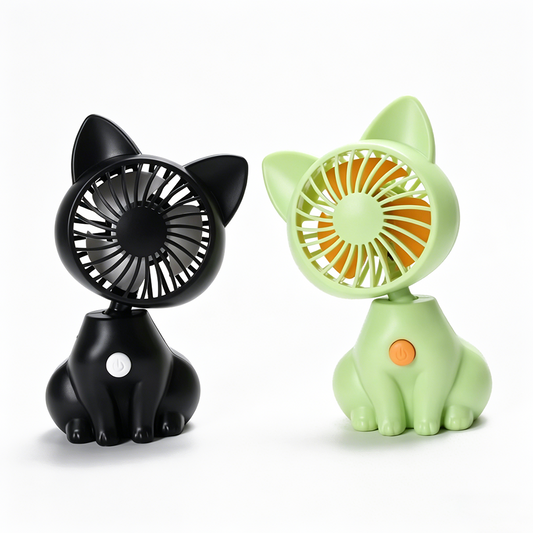 Cat Dry Battery Desktop Fan