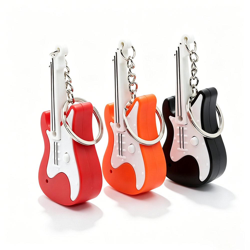 Sound Guitar Keychain
