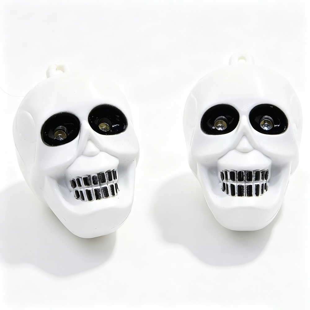 Halloween Skull Light Up Keychain