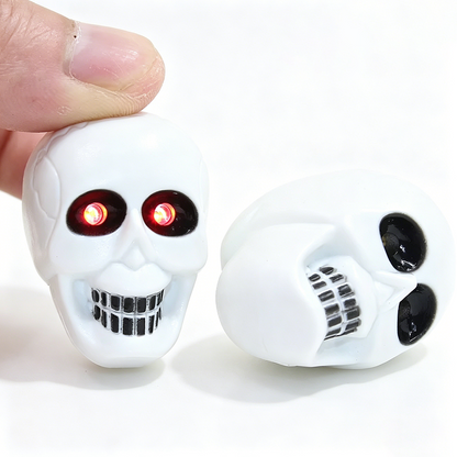 Halloween Skull Light Up Keychain