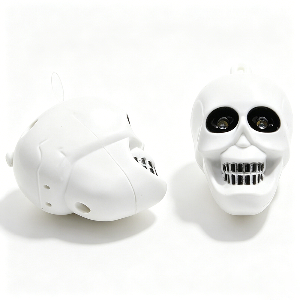 Halloween Skull Light Up Keychain