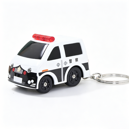 Police Car Light-up Keychain