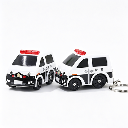 Police Car Light-up Keychain