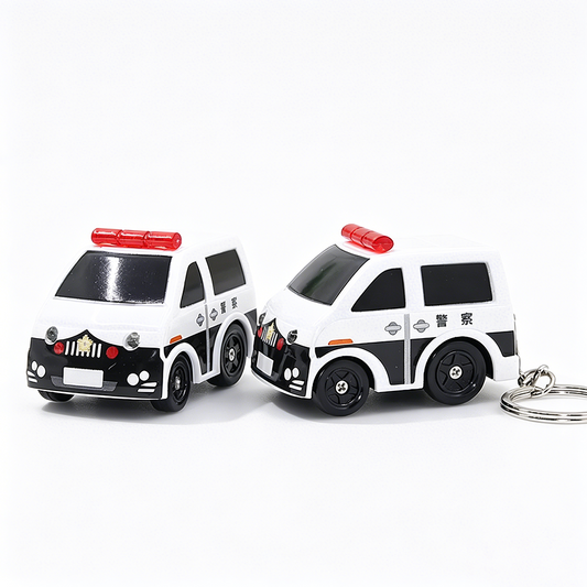 Police Car Light-up Keychain