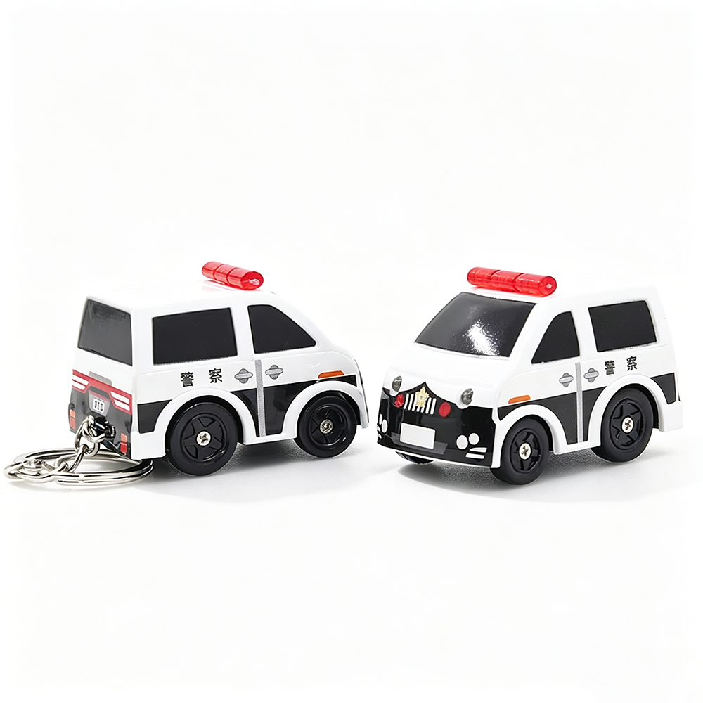 Police Car Light-up Keychain