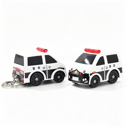 Police Car Light-up Keychain