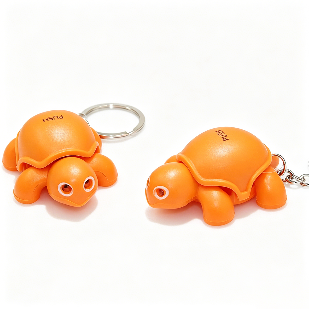 Tortoise LED Light-up Keychain