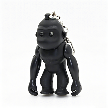 Gorilla LED Sound Keychain