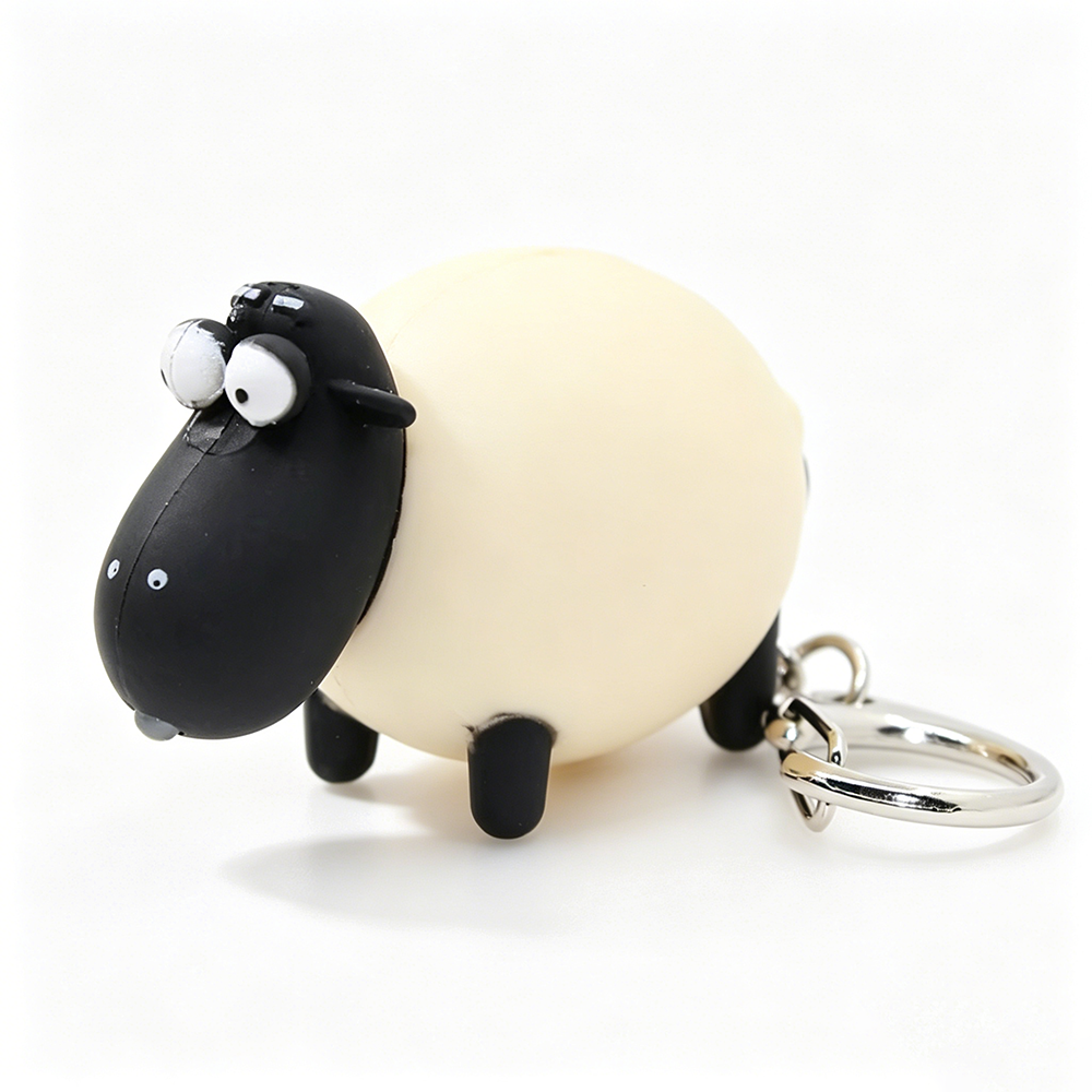 Sheep Light & Sound Keychain