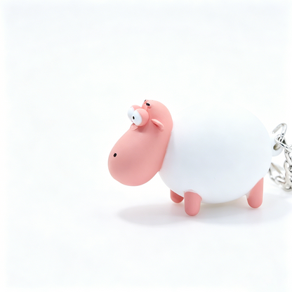 Sheep Light & Sound Keychain