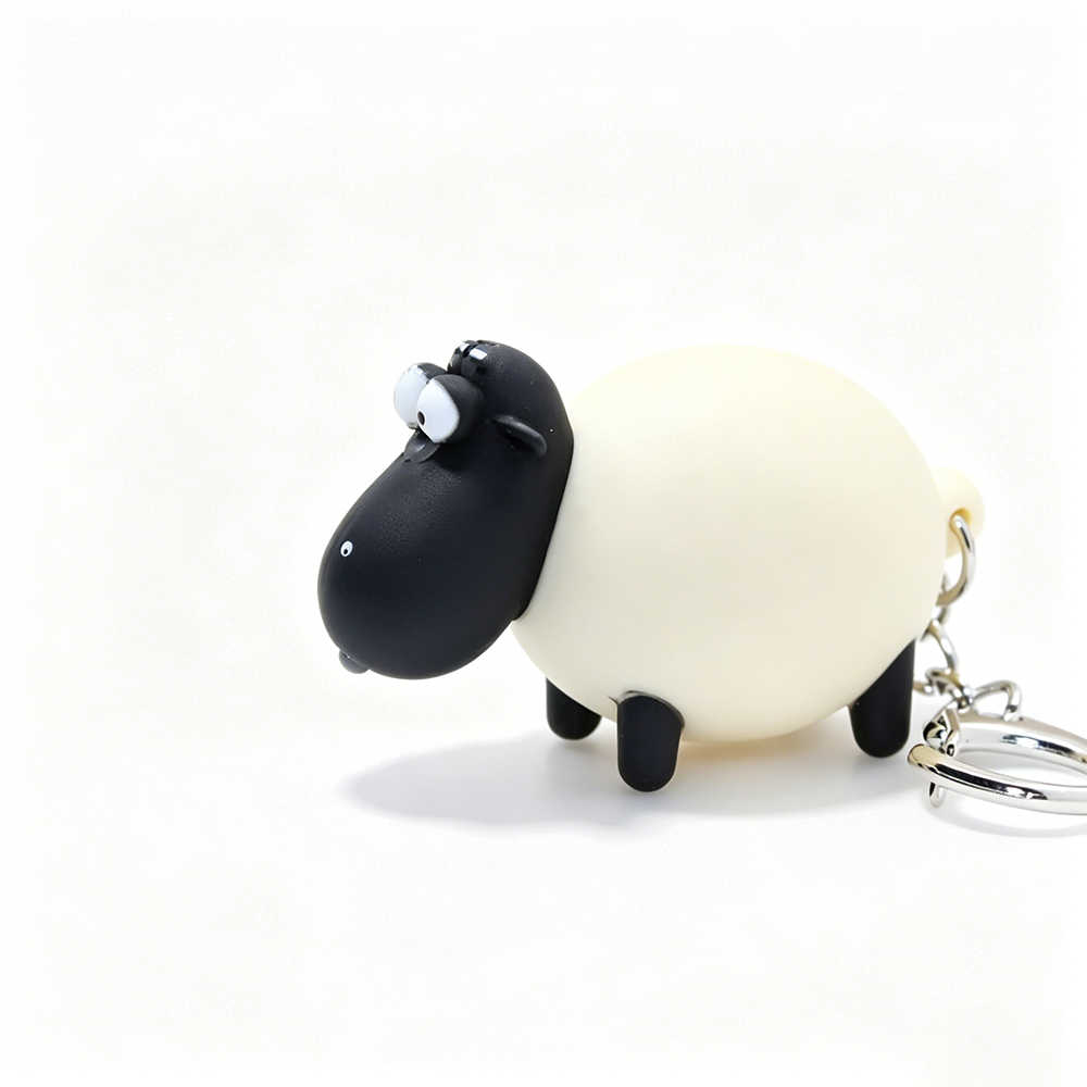 Sheep Light & Sound Keychain