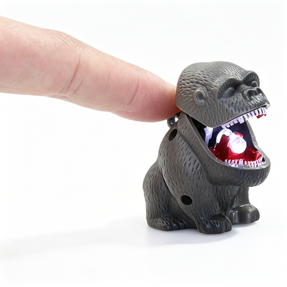 Open-mouthed Gorilla Keychain